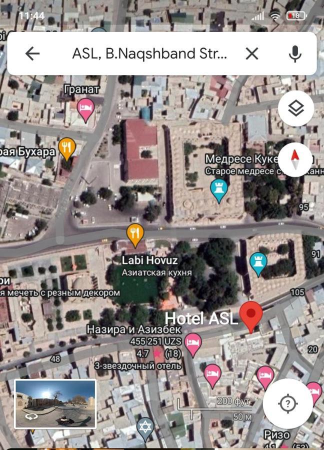 Hotel Asl Bukhara Bagian luar foto